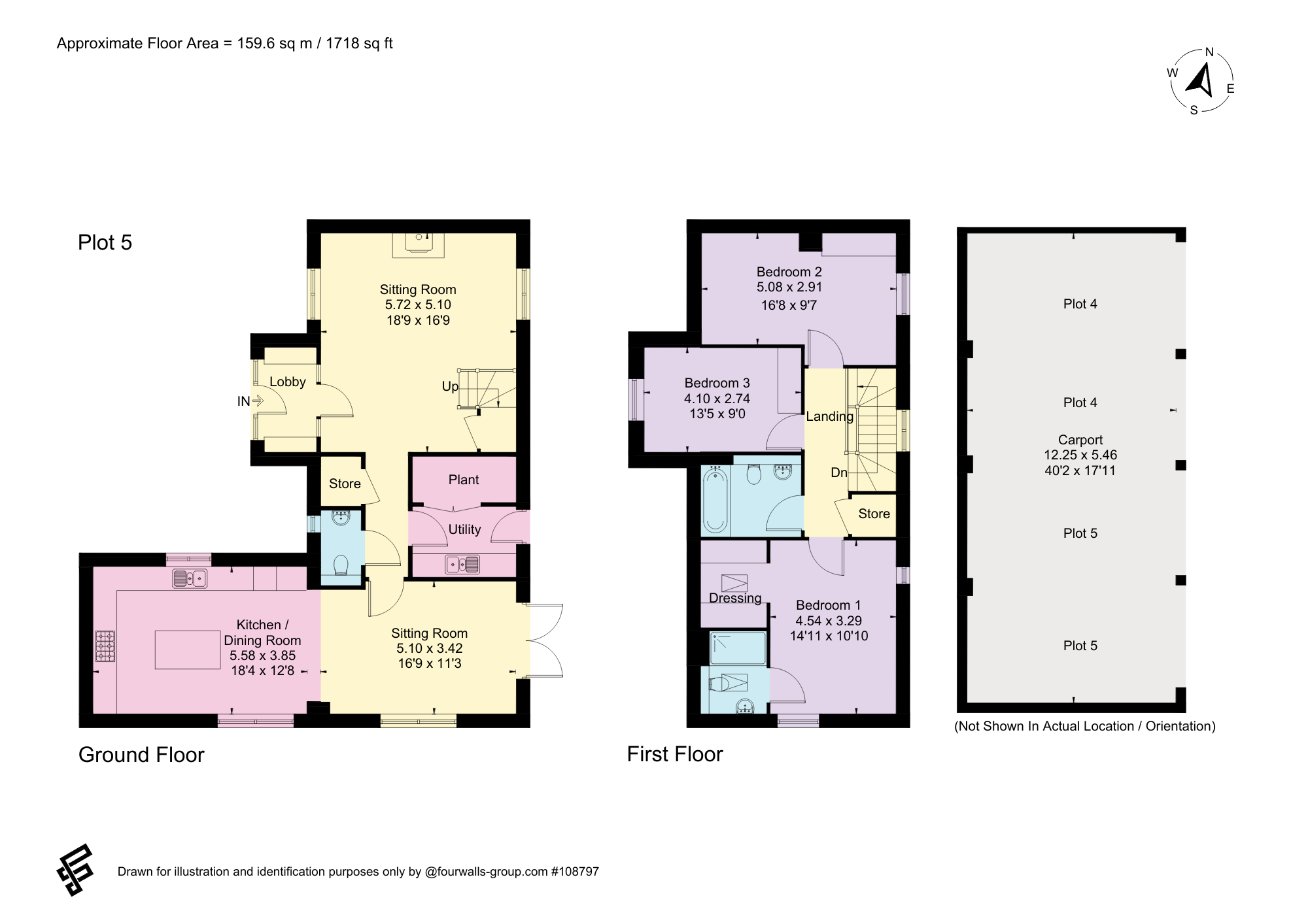 5, Nash Orchard, Tewkesbury floorplan