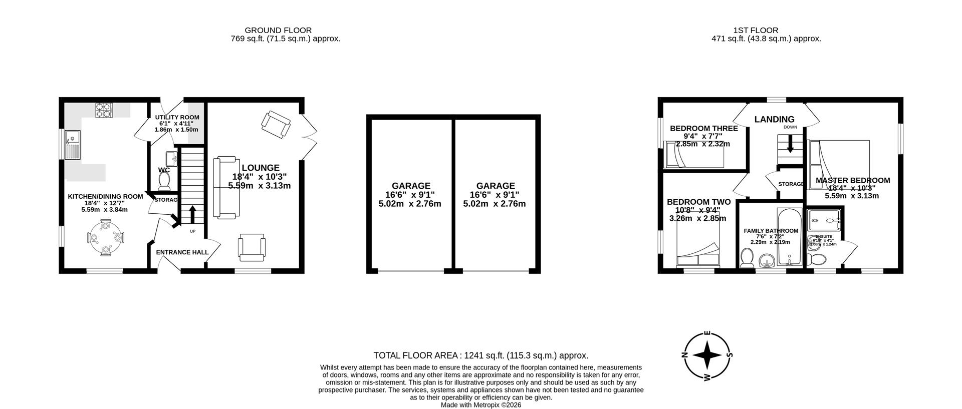 24, Thornton Drive, Preston floorplan