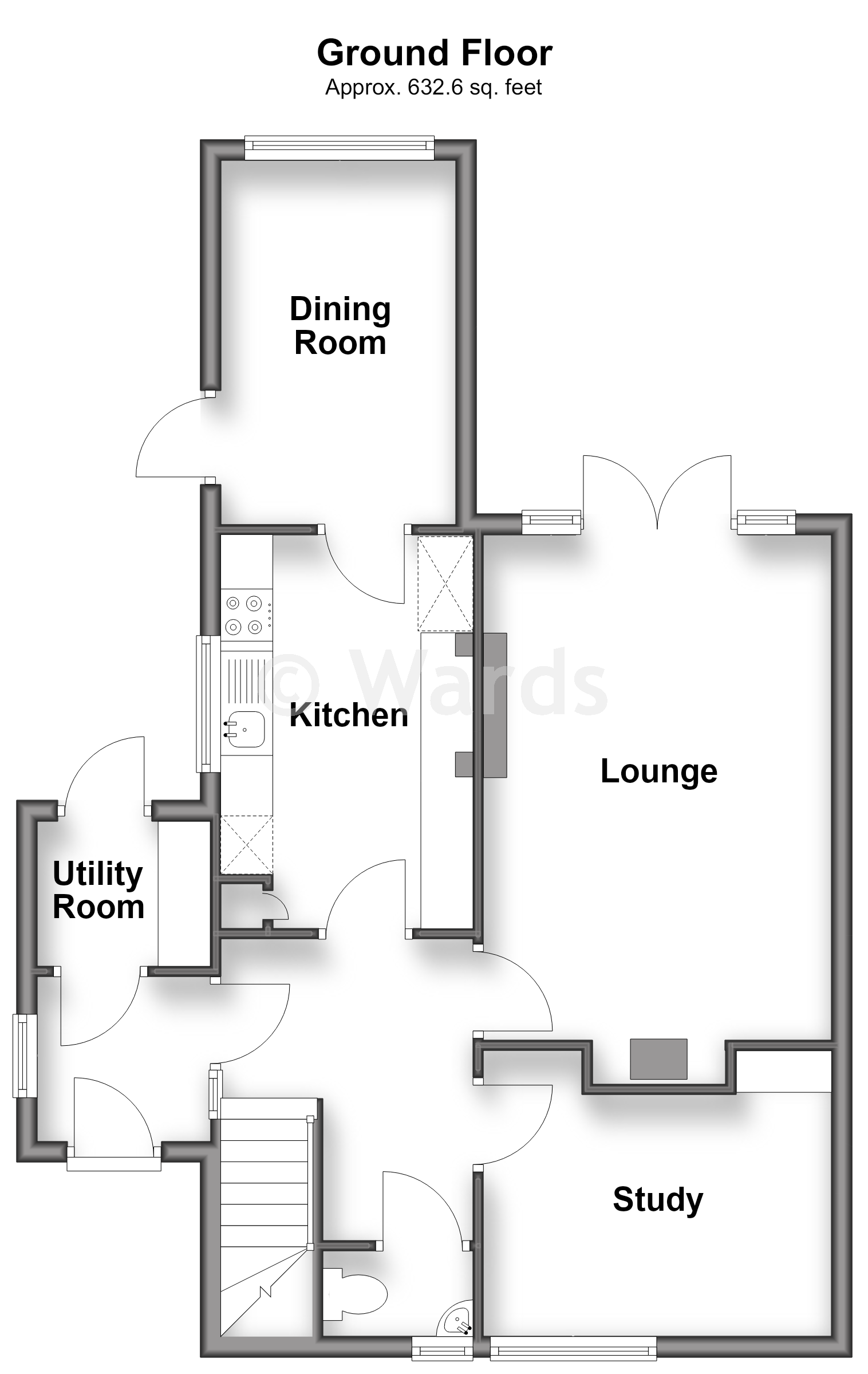 Wykeham Cottages, Heath Road, Maidstone floorplan