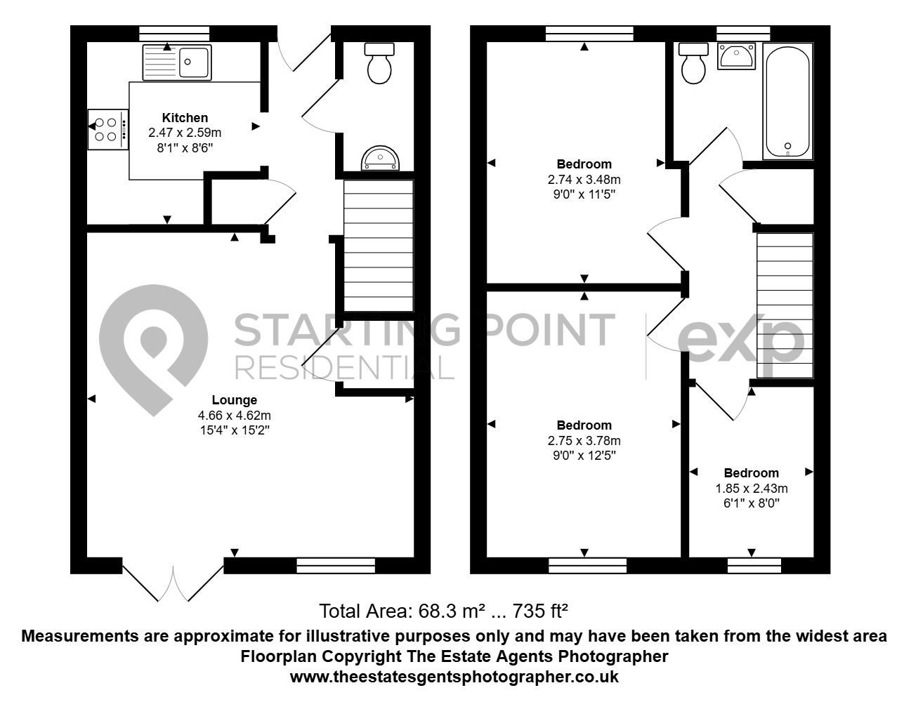 16, Anchorage View, Southminster floorplan