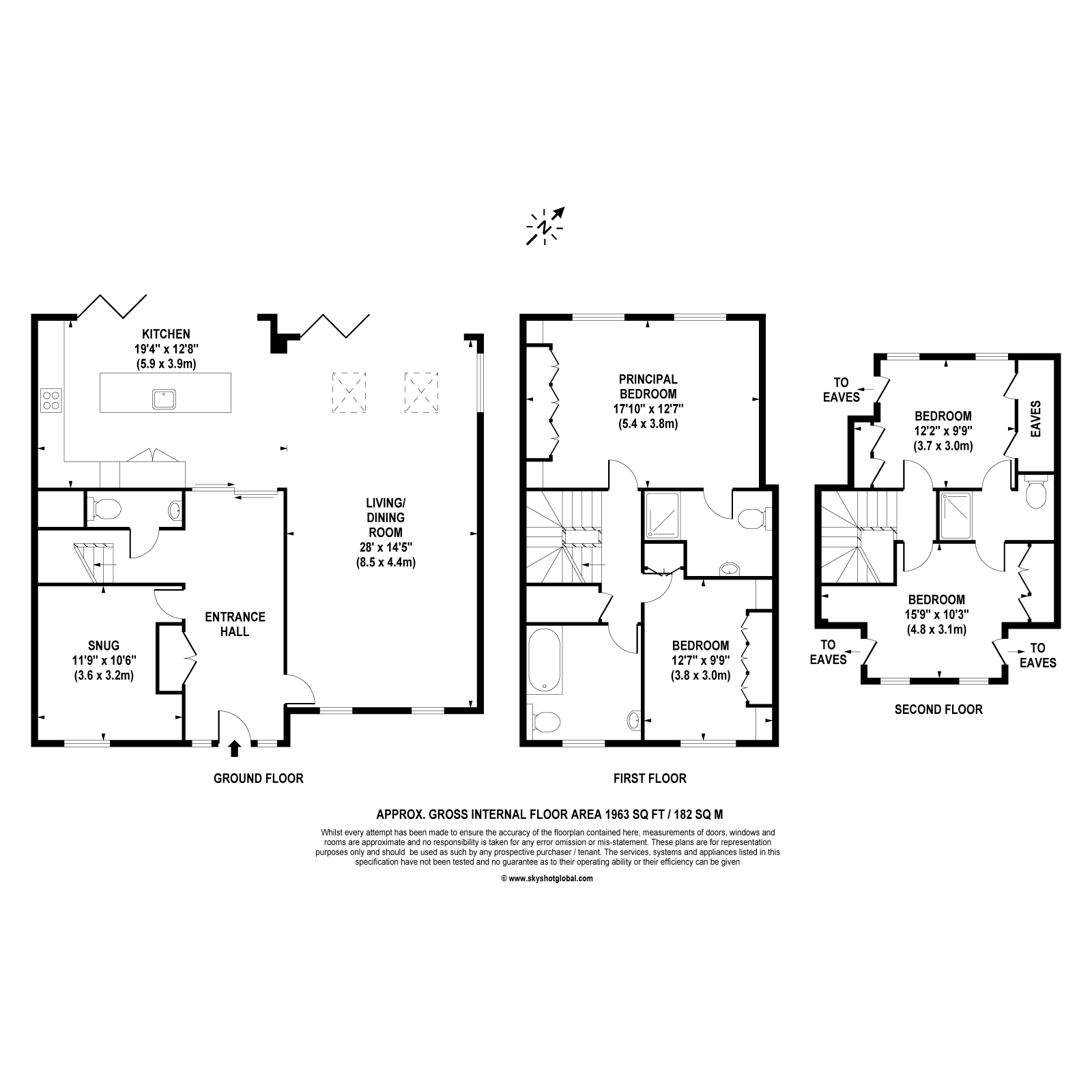 2 Riverside,, Church Walk, Weybridge floorplan