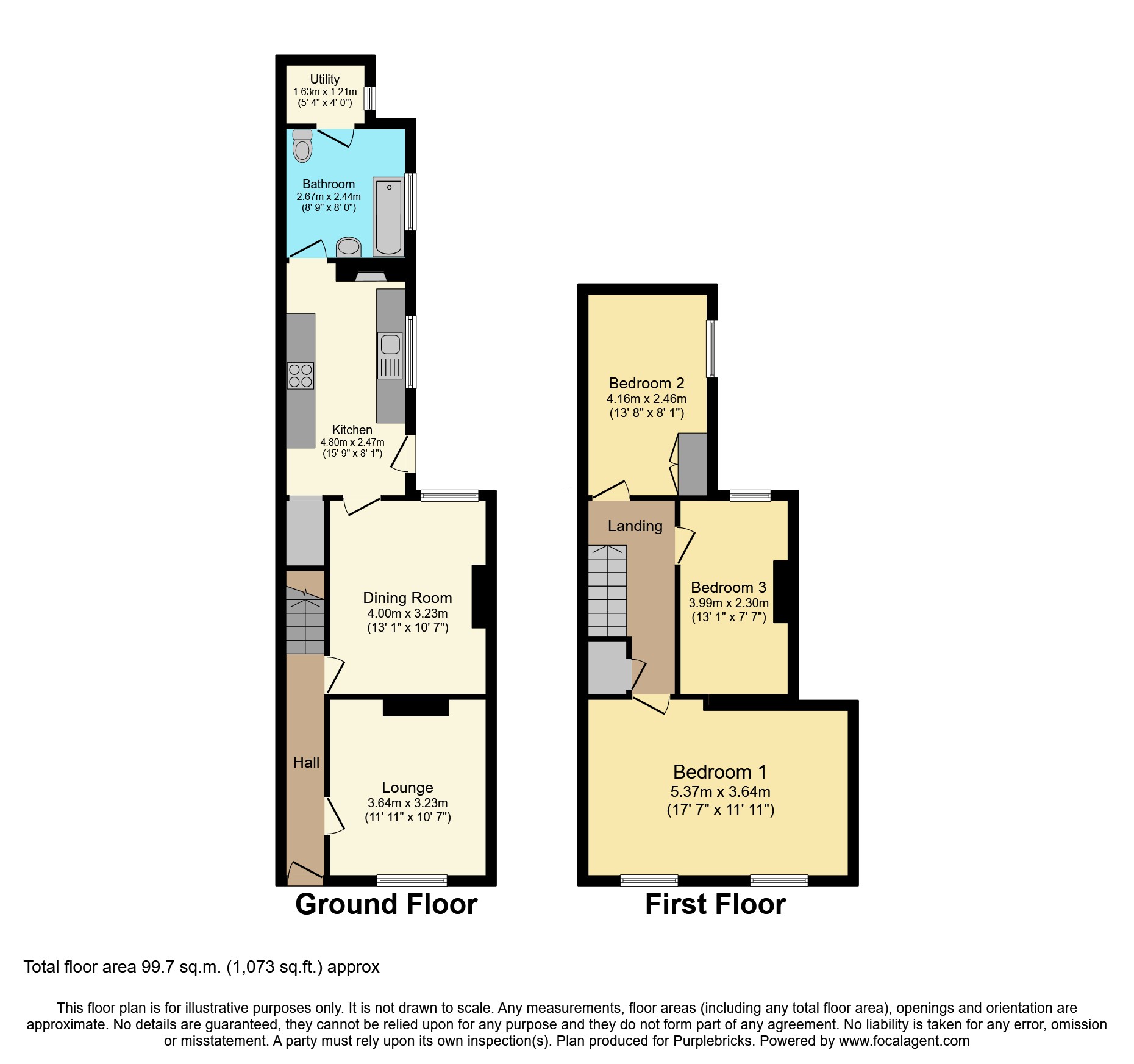 5, Albert Street, Newcastle floorplan