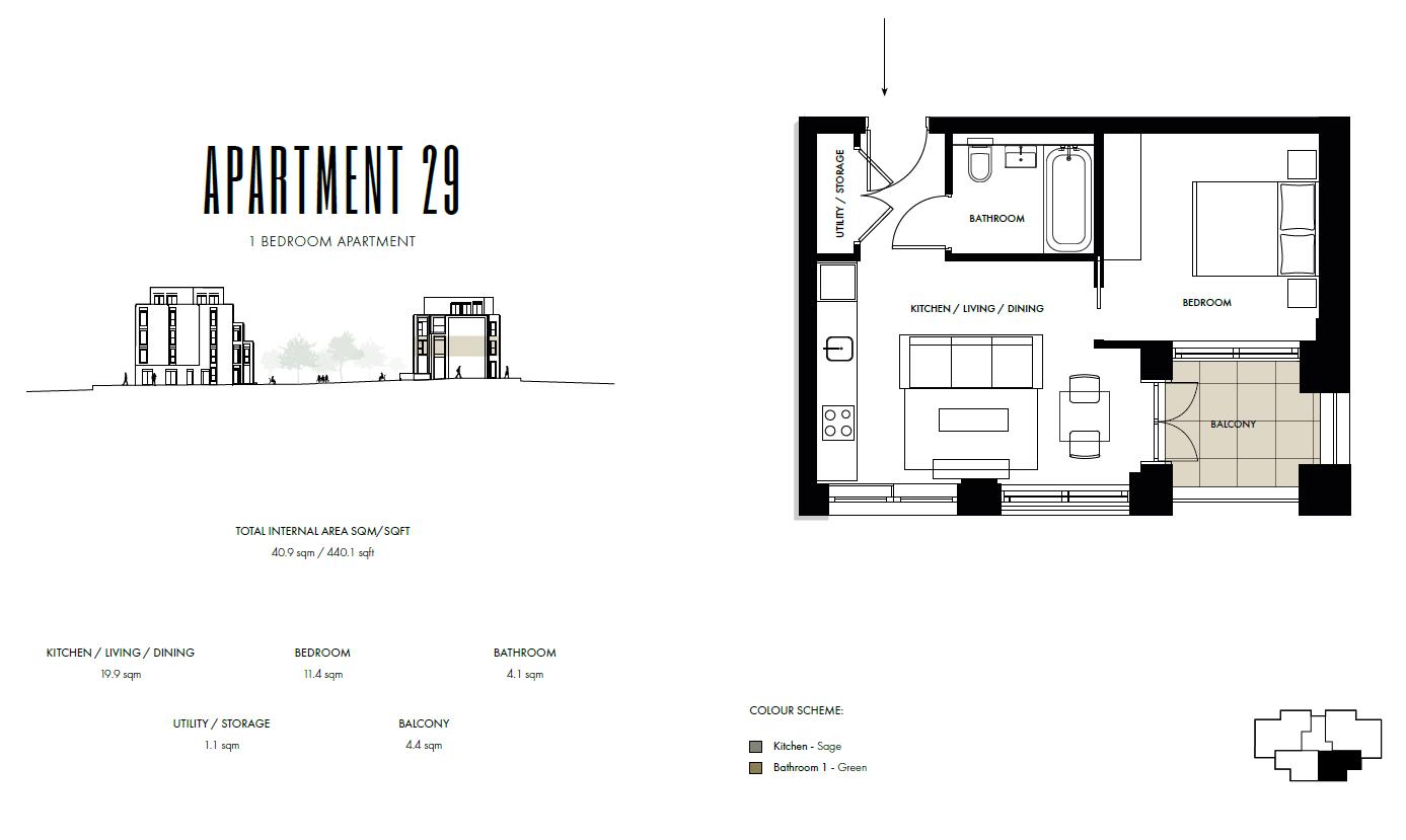Unit 2291, 94, East Acton Lane, London floorplan