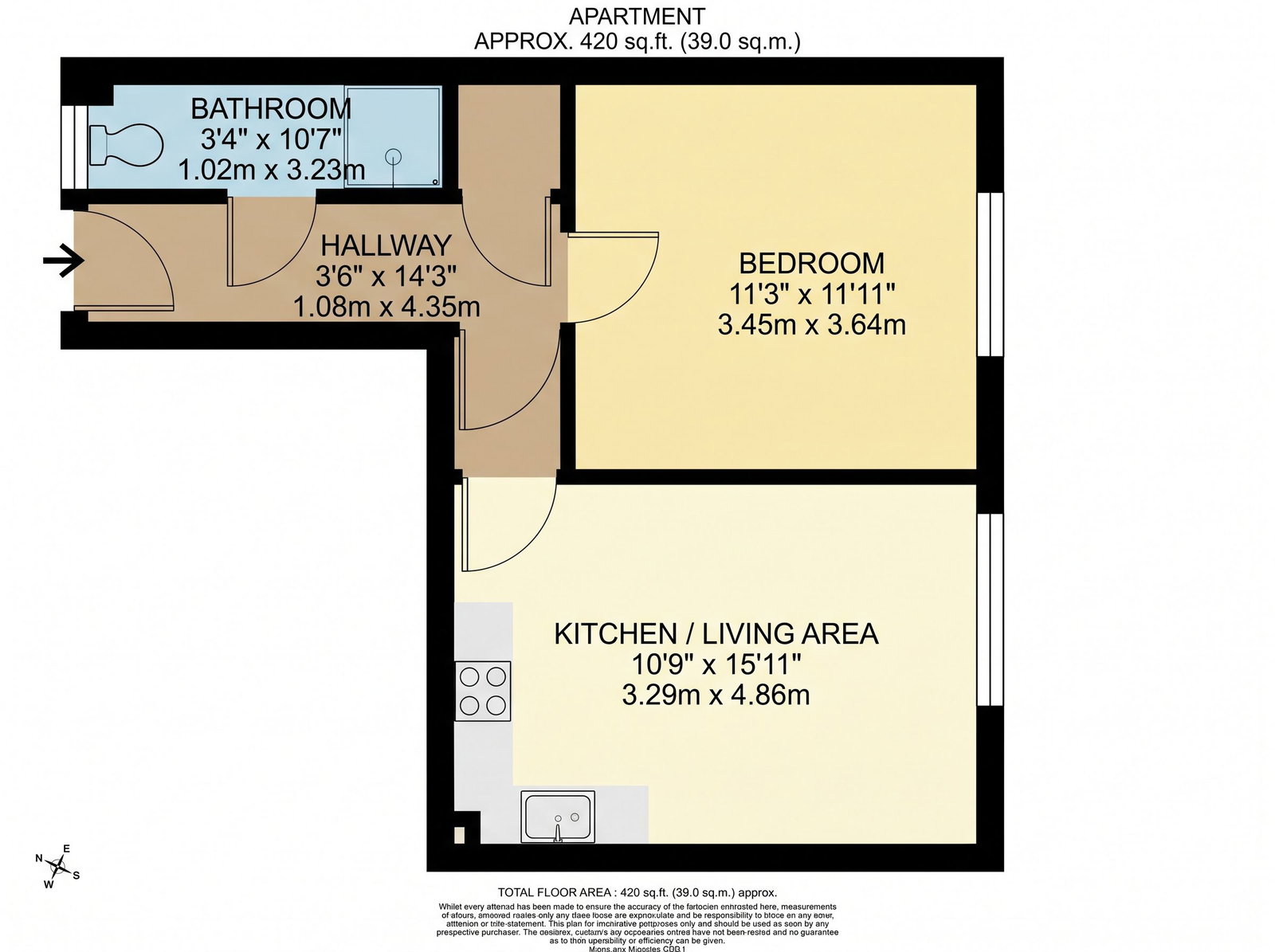Wellington Street, Hull floorplan