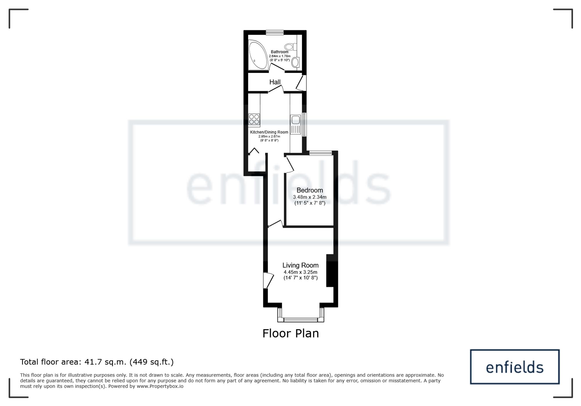 26 Malmesbury Road, Southampton floorplan