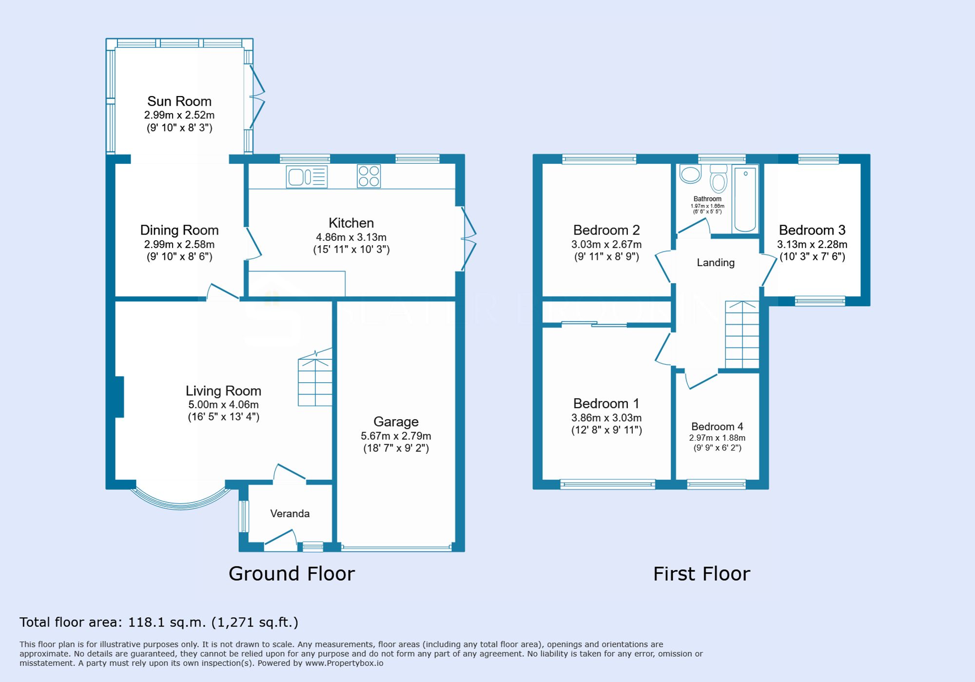 Cherry Tree Way, Rossendale floorplan