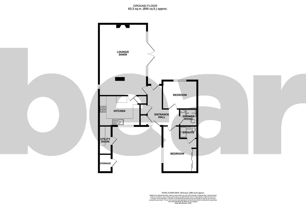 36, Whitehouse Meadows, Leigh-on-Sea floorplan
