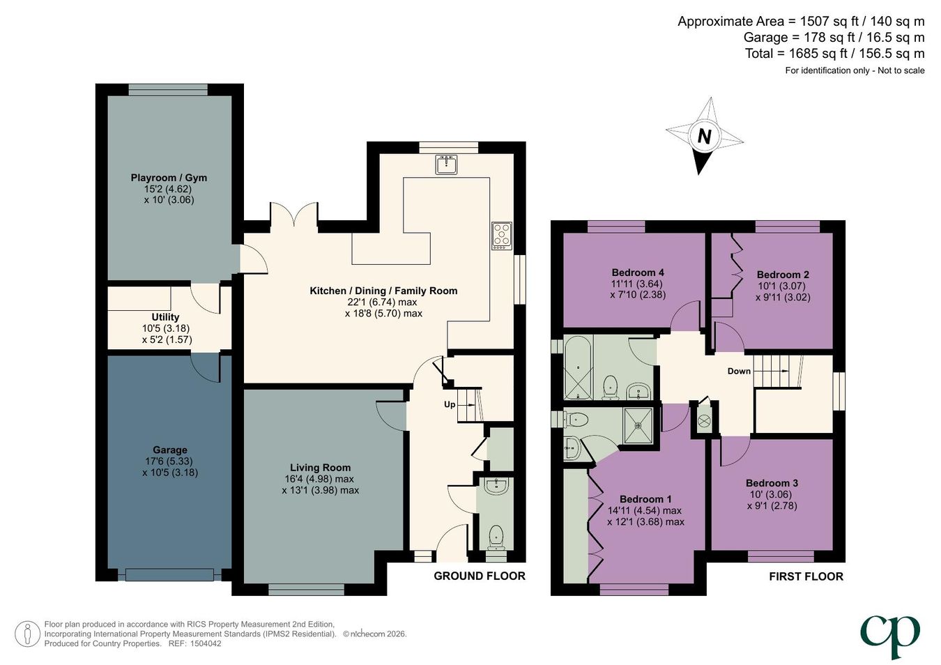 3, Waterloo Close, Flitwick floorplan