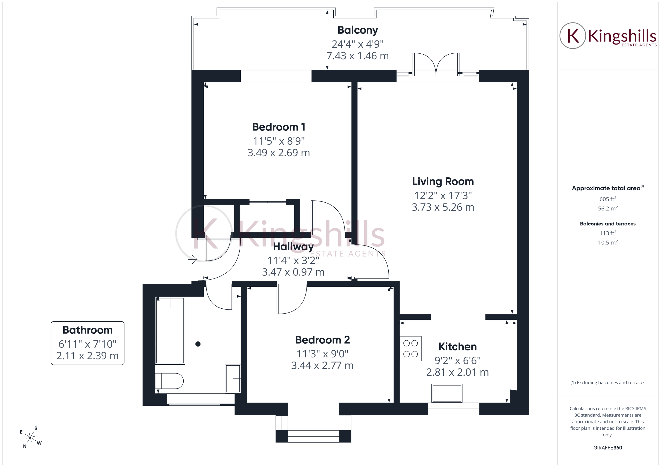 31 Queens Acre, Queens Road, High Wycombe floorplan