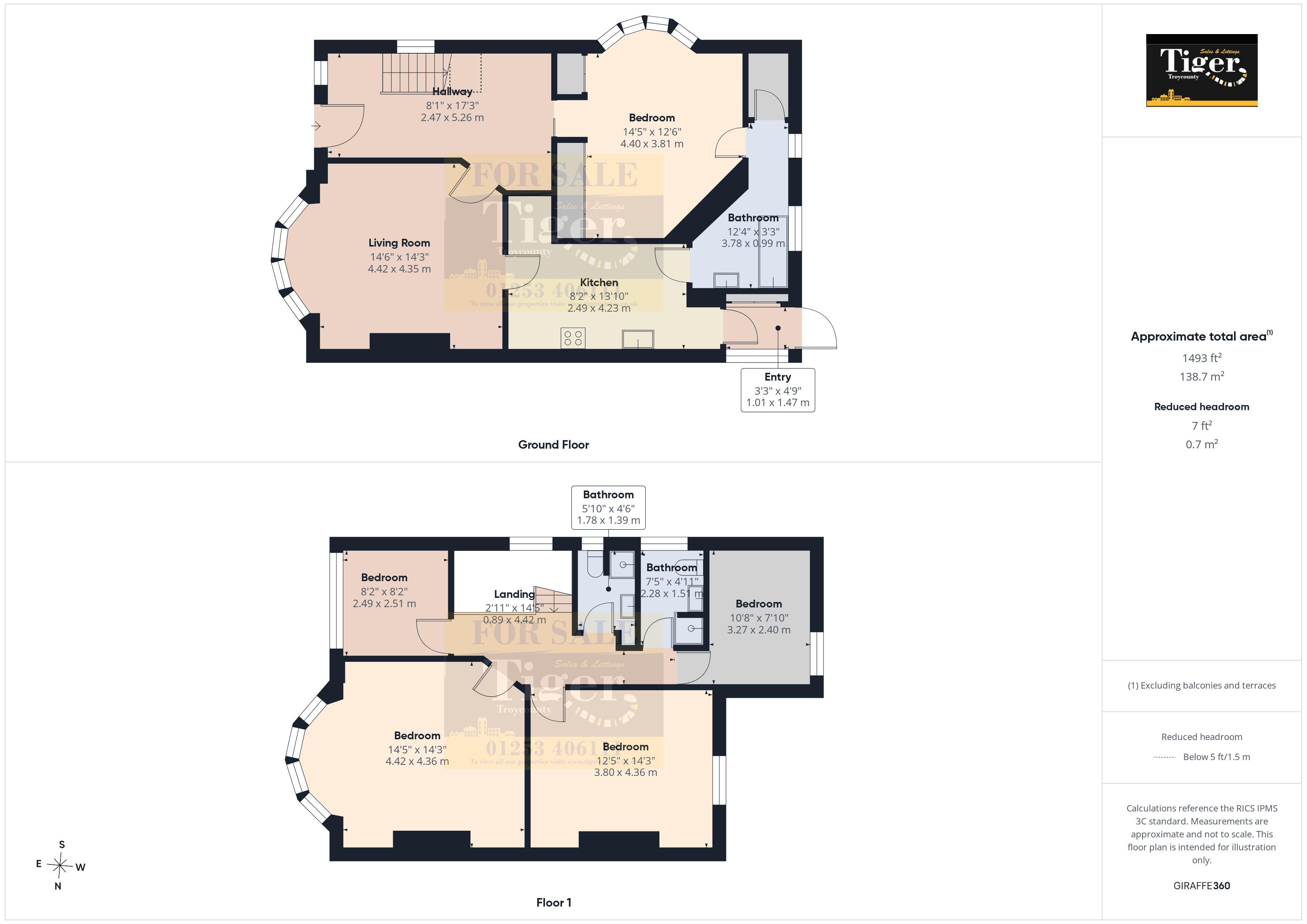44, Raikes Parade, Blackpool floorplan