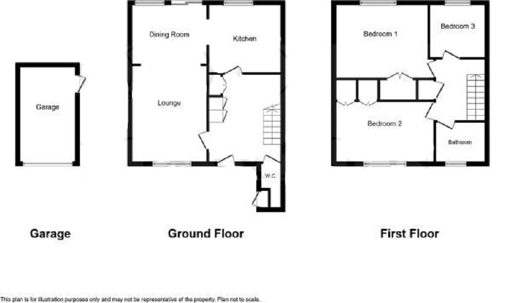 3 Bedrooms Terraced house for sale in Downland Drive, Crawley, West Sussex. RH11