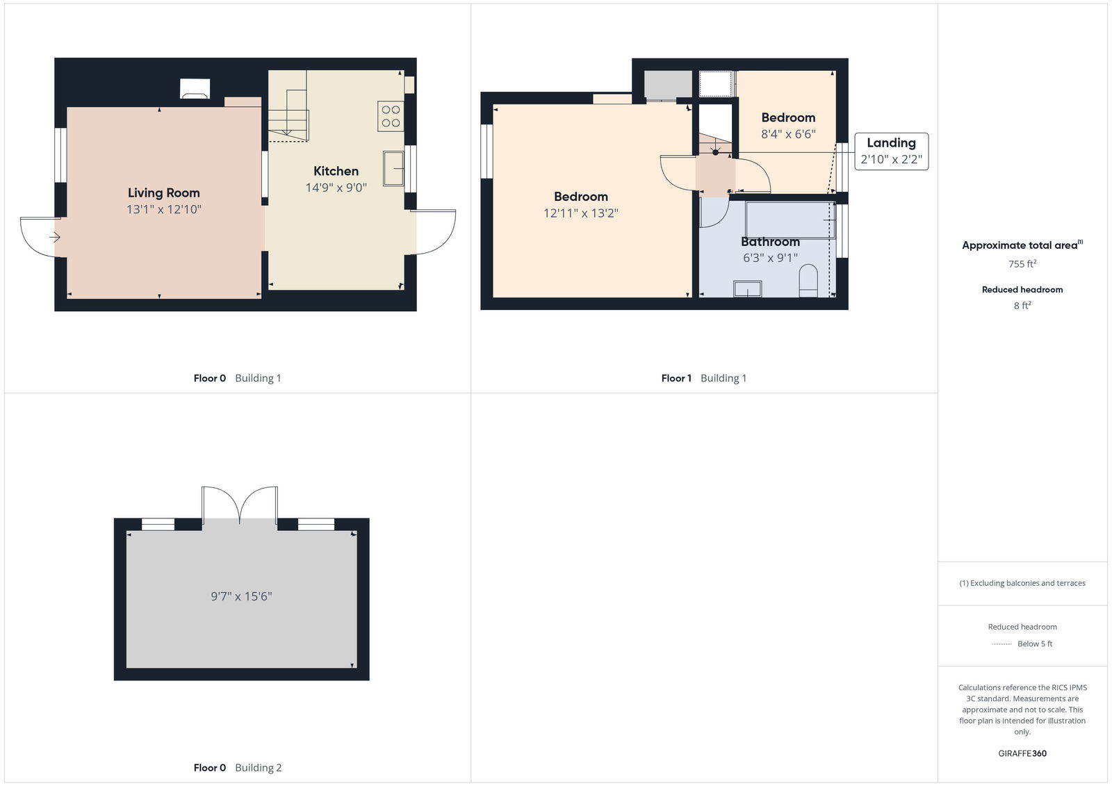 136, High Street, Woodbridge floorplan