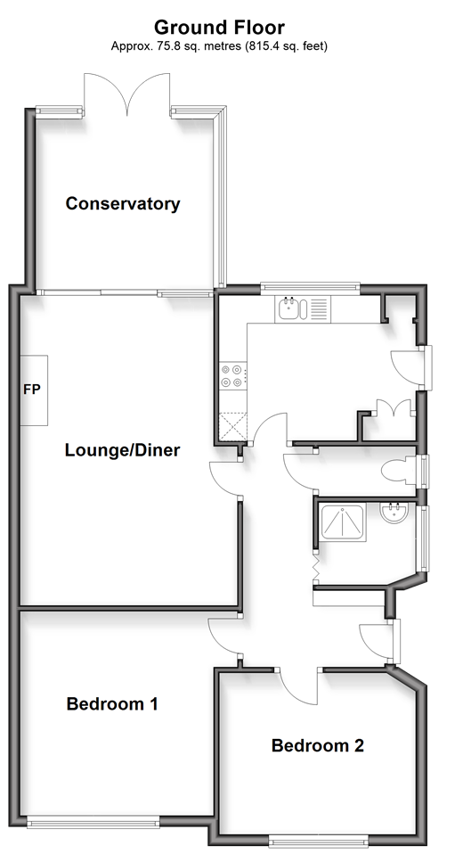 Gresham Road, Coxheath, Maidstone, Kent floorplan