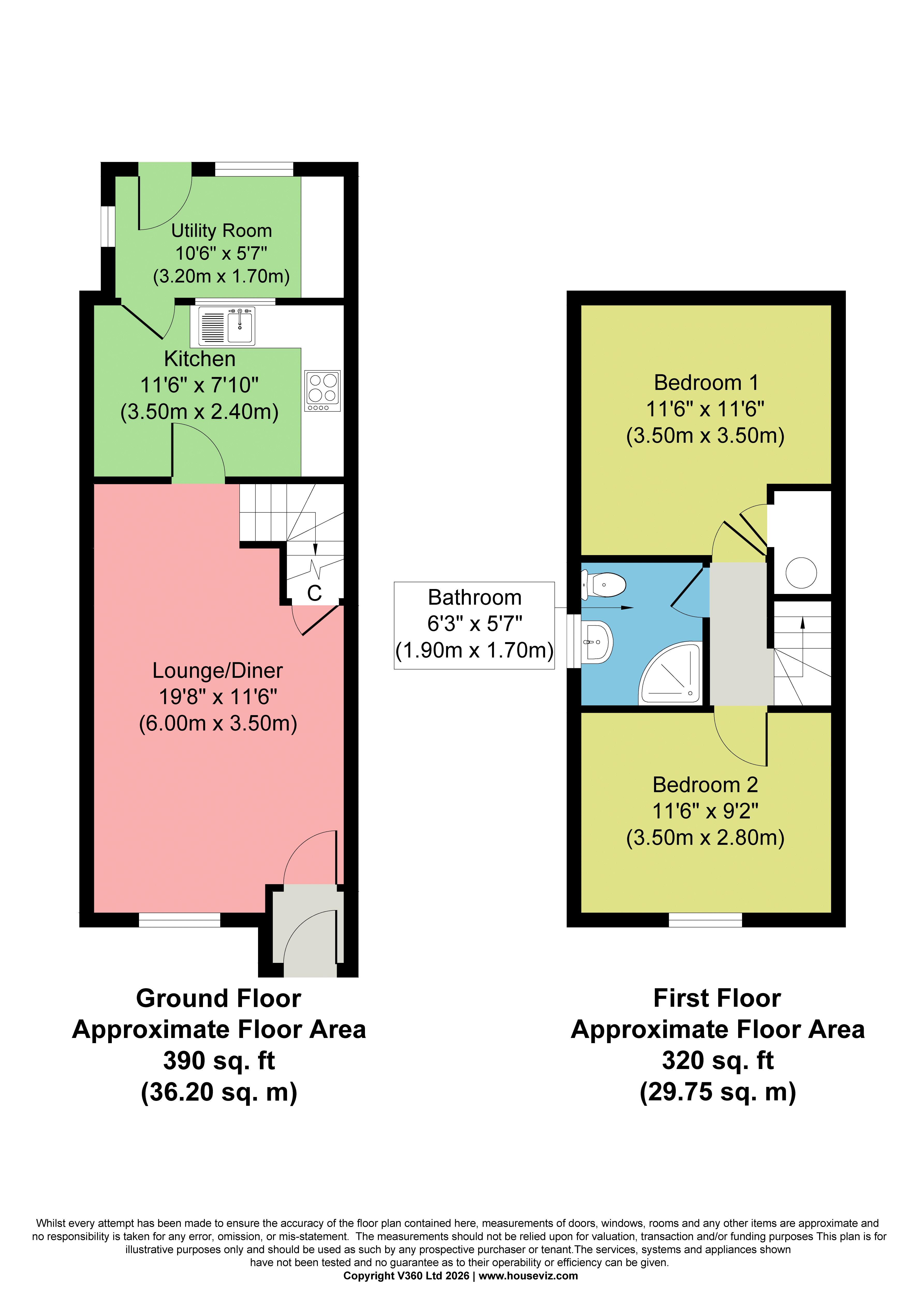 43, Dickens Road, Malton floorplan
