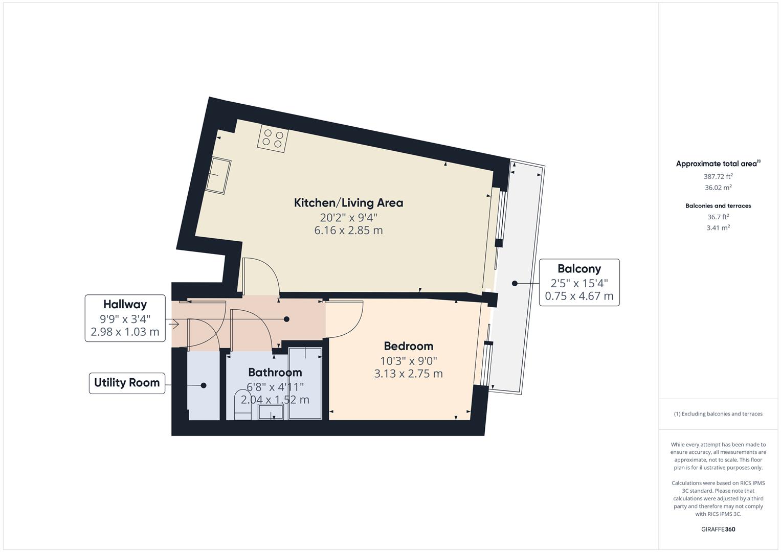 33, Eden Square, Liverpool floorplan