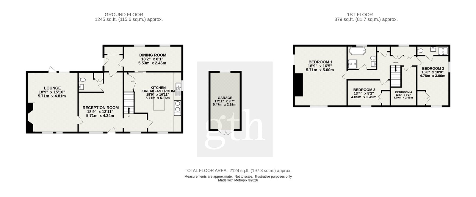 Barrington, Somerset floorplan