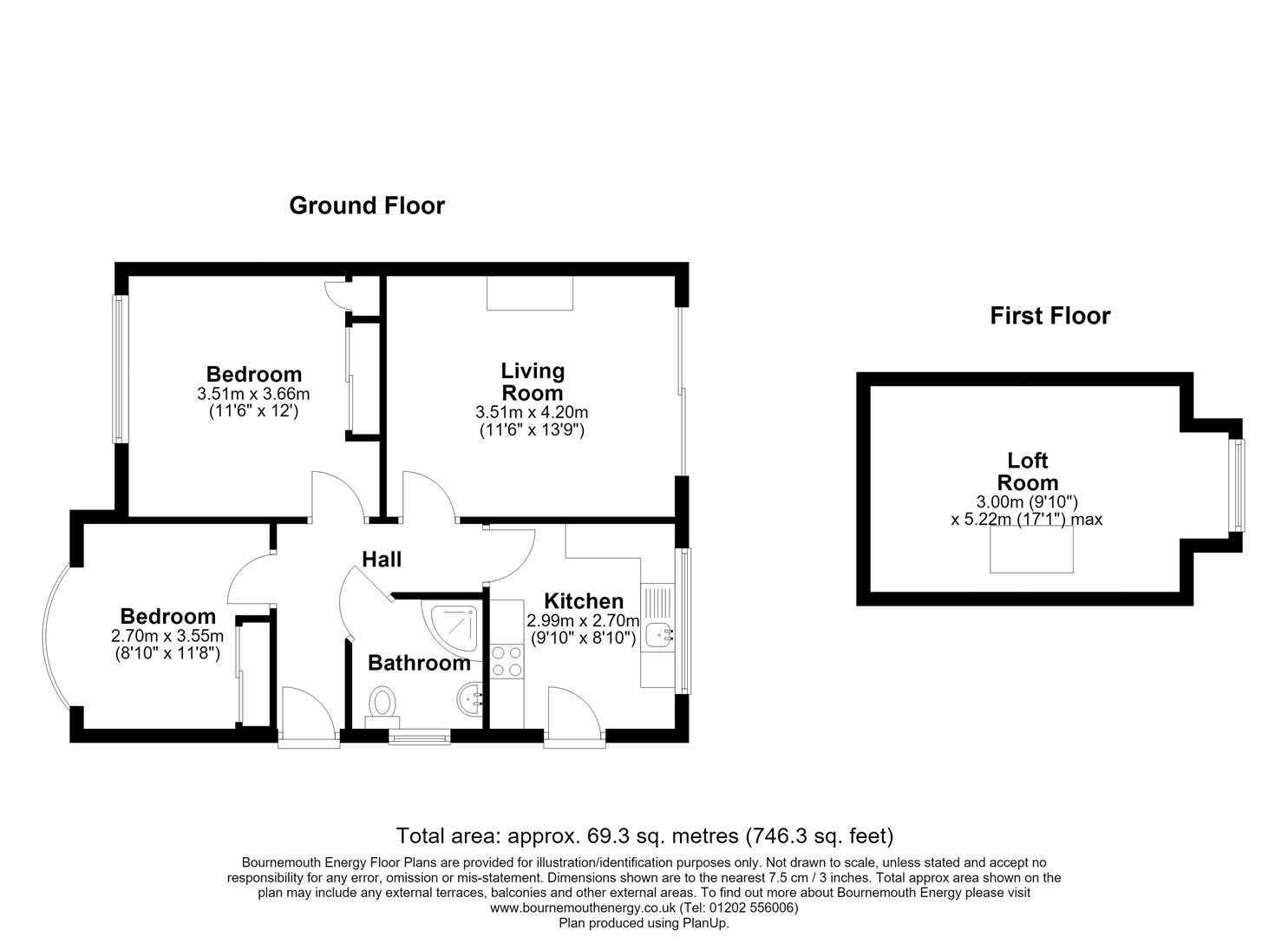 13, Holcombe Road, Poole floorplan