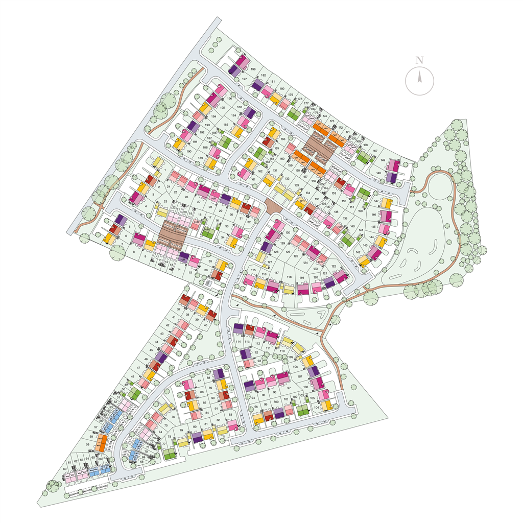 "The Downham Plot 94" at Rufus Road, Carlisle CA1, 4 bedroom detached