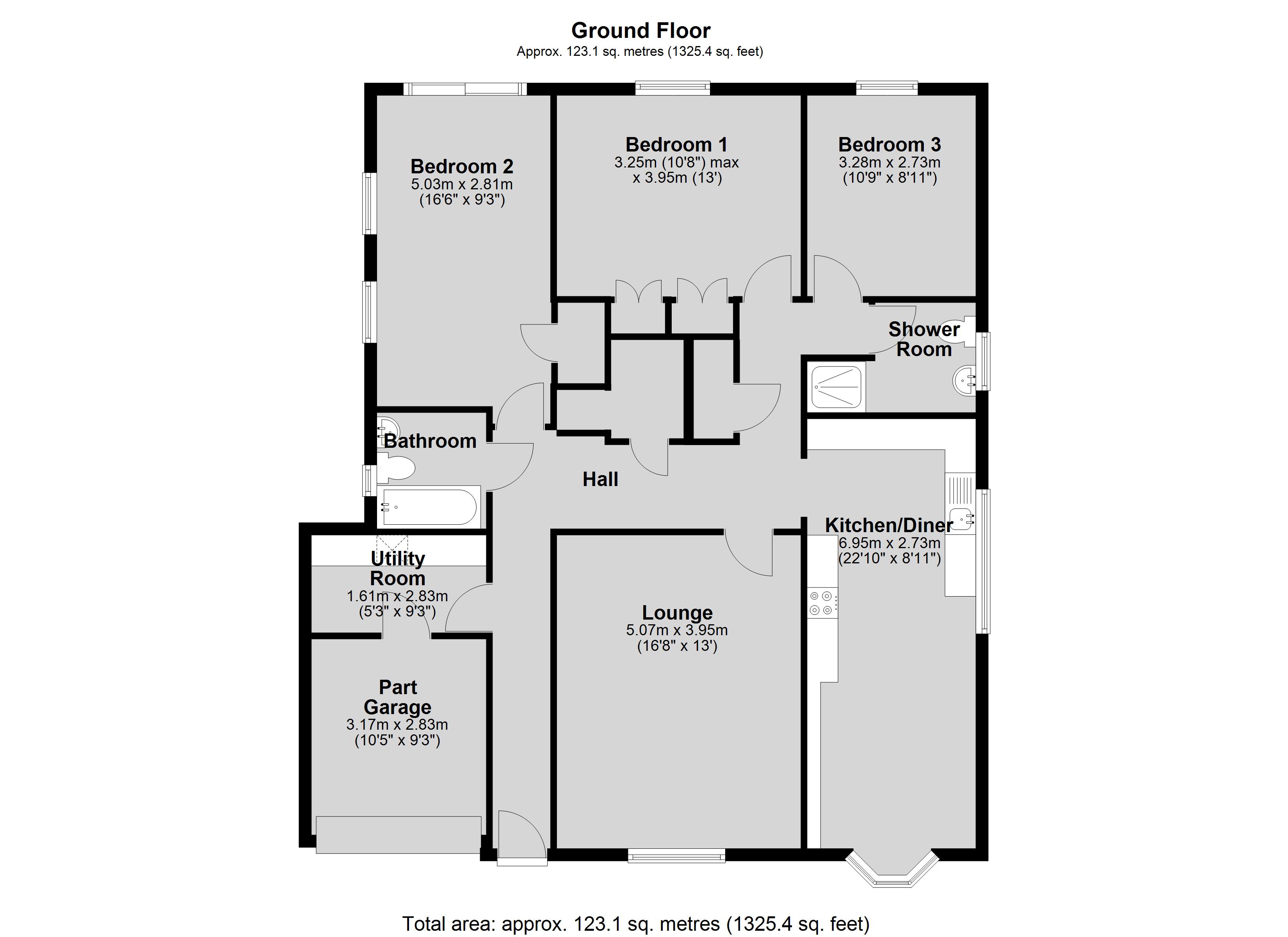 24, Green Man Road, Lincoln floorplan