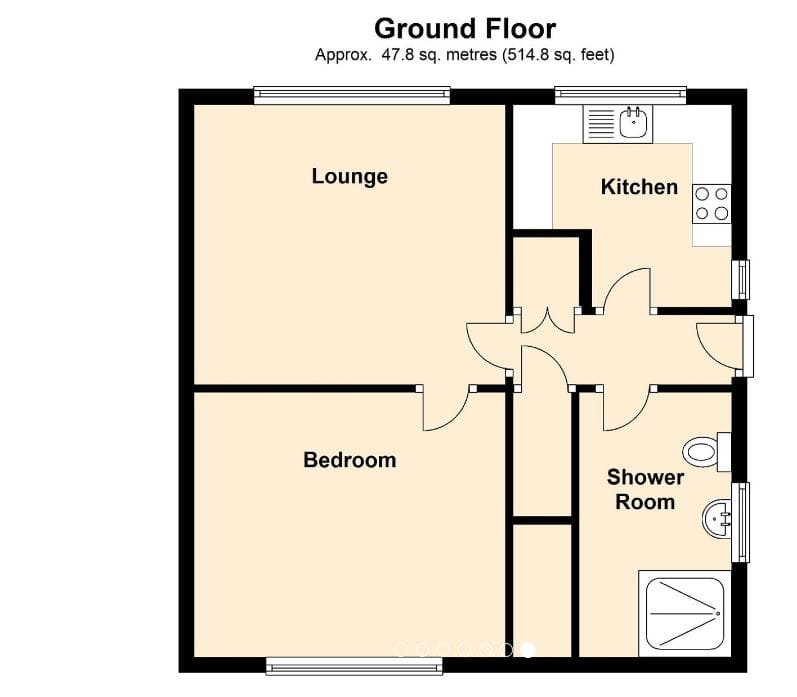 Kitchen Lane, Wolverhampton floorplan