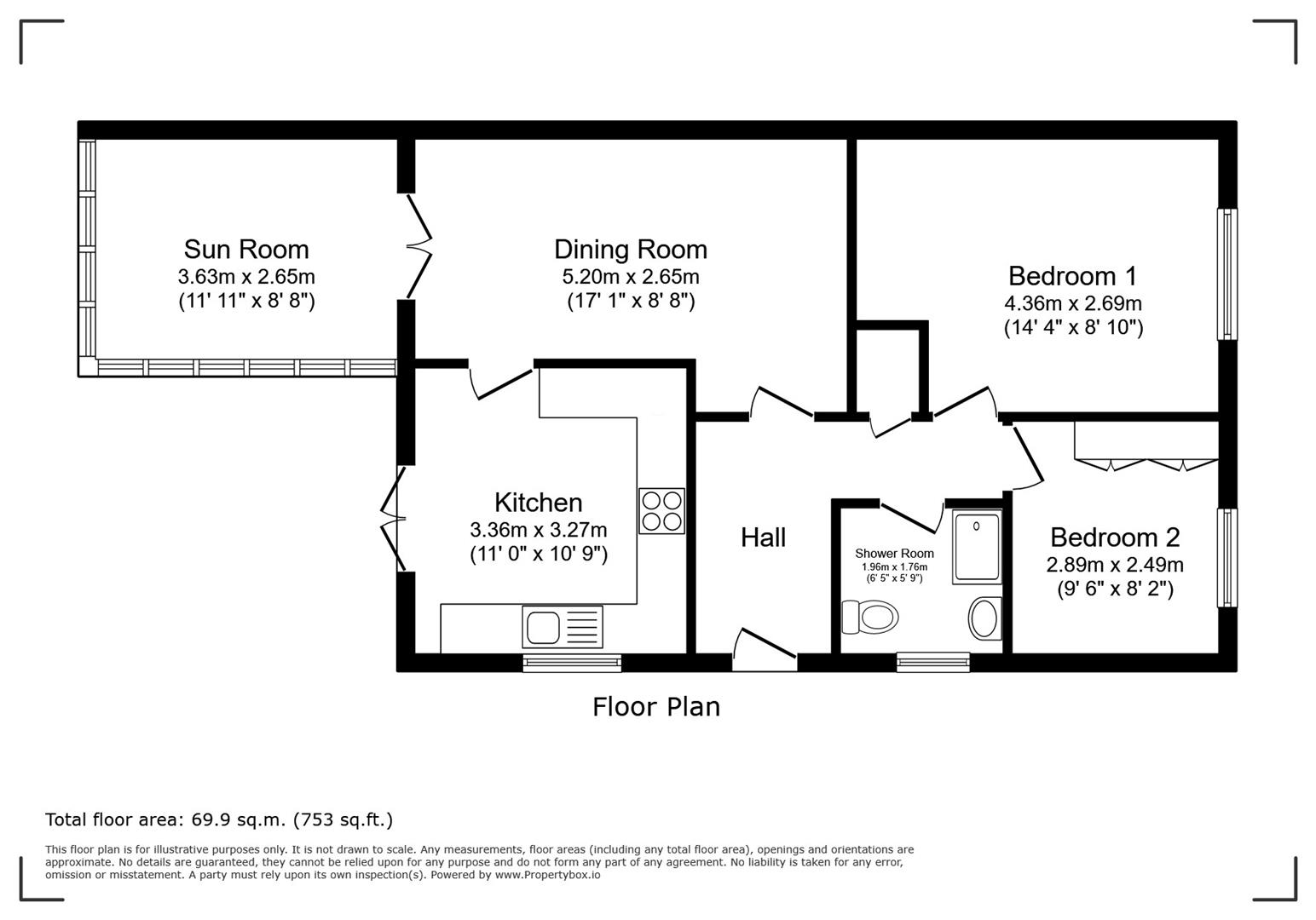 8, Eldon Drive, Preston floorplan