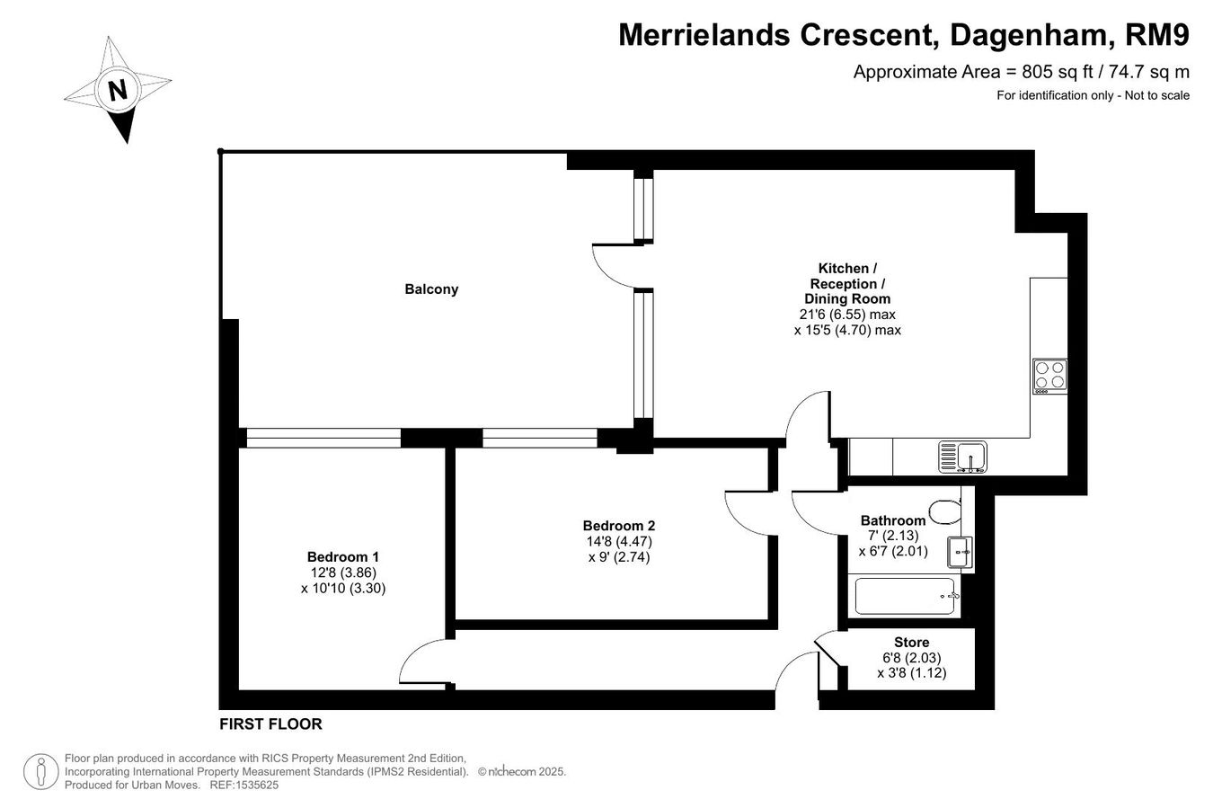 Hearn House, Dagenham floorplan