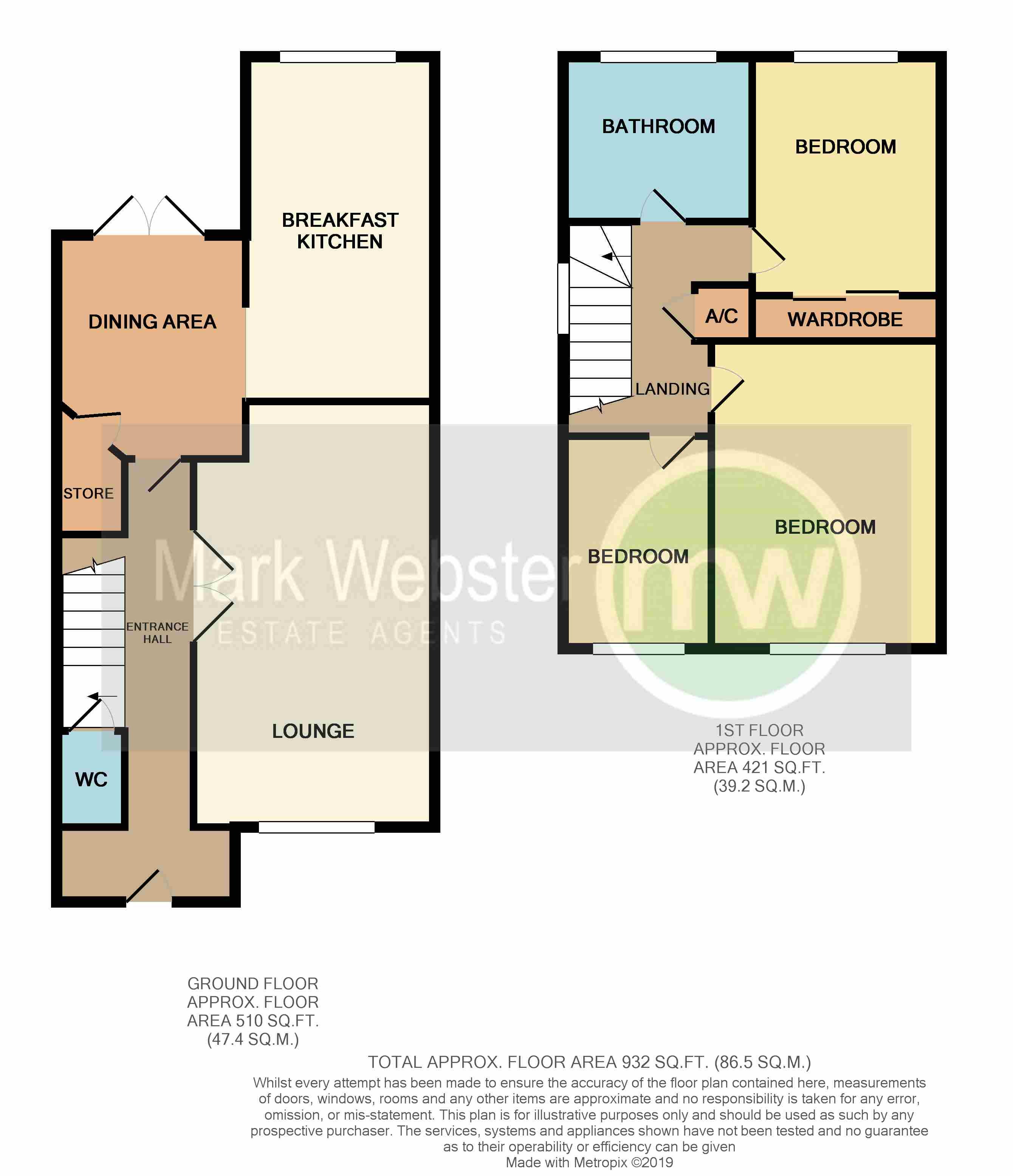 3 Bedrooms Semi-detached house for sale in Berwyn Way, Stockingford, Nuneaton CV10