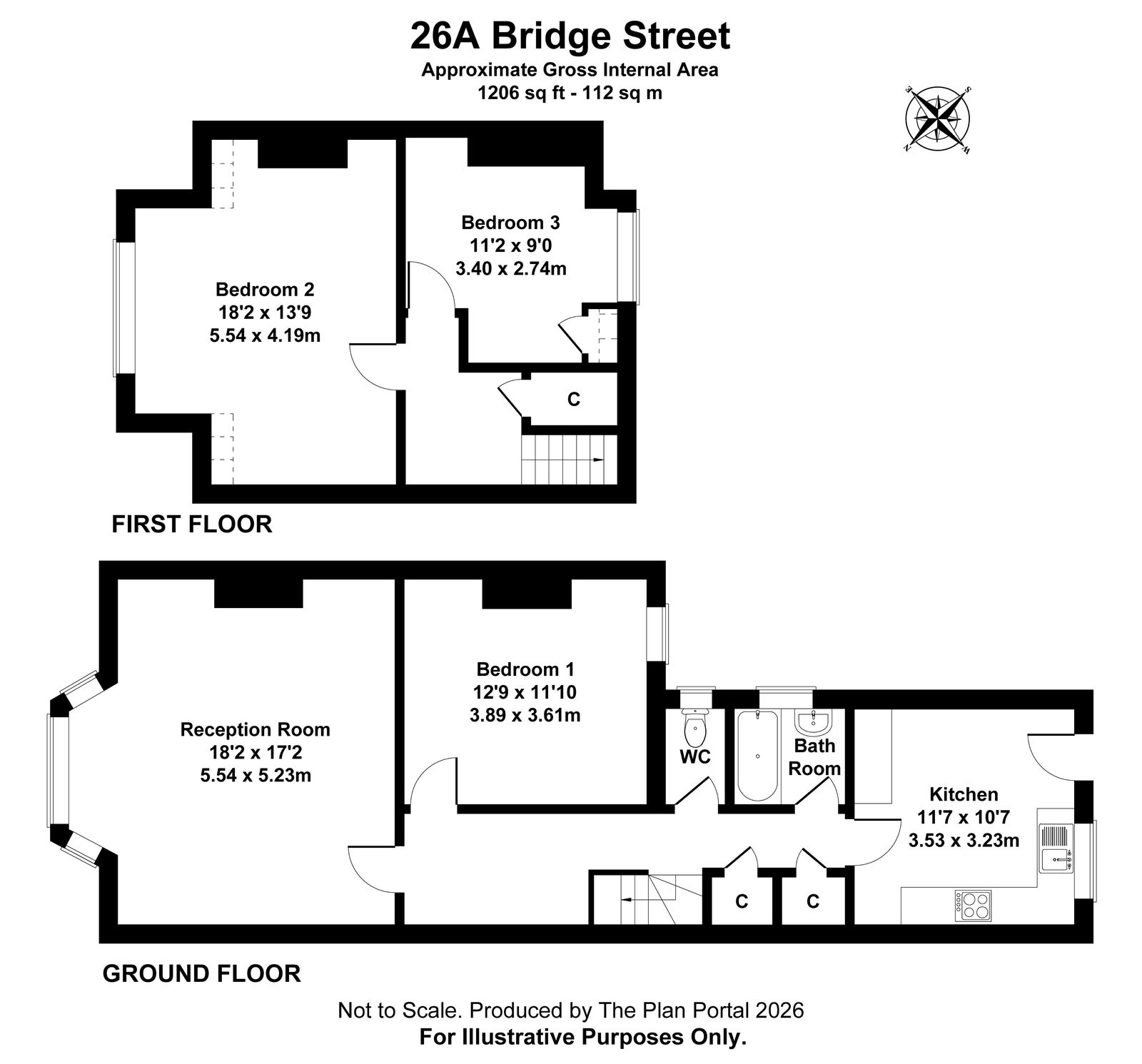 26a, Bridge Street, Pinner floorplan
