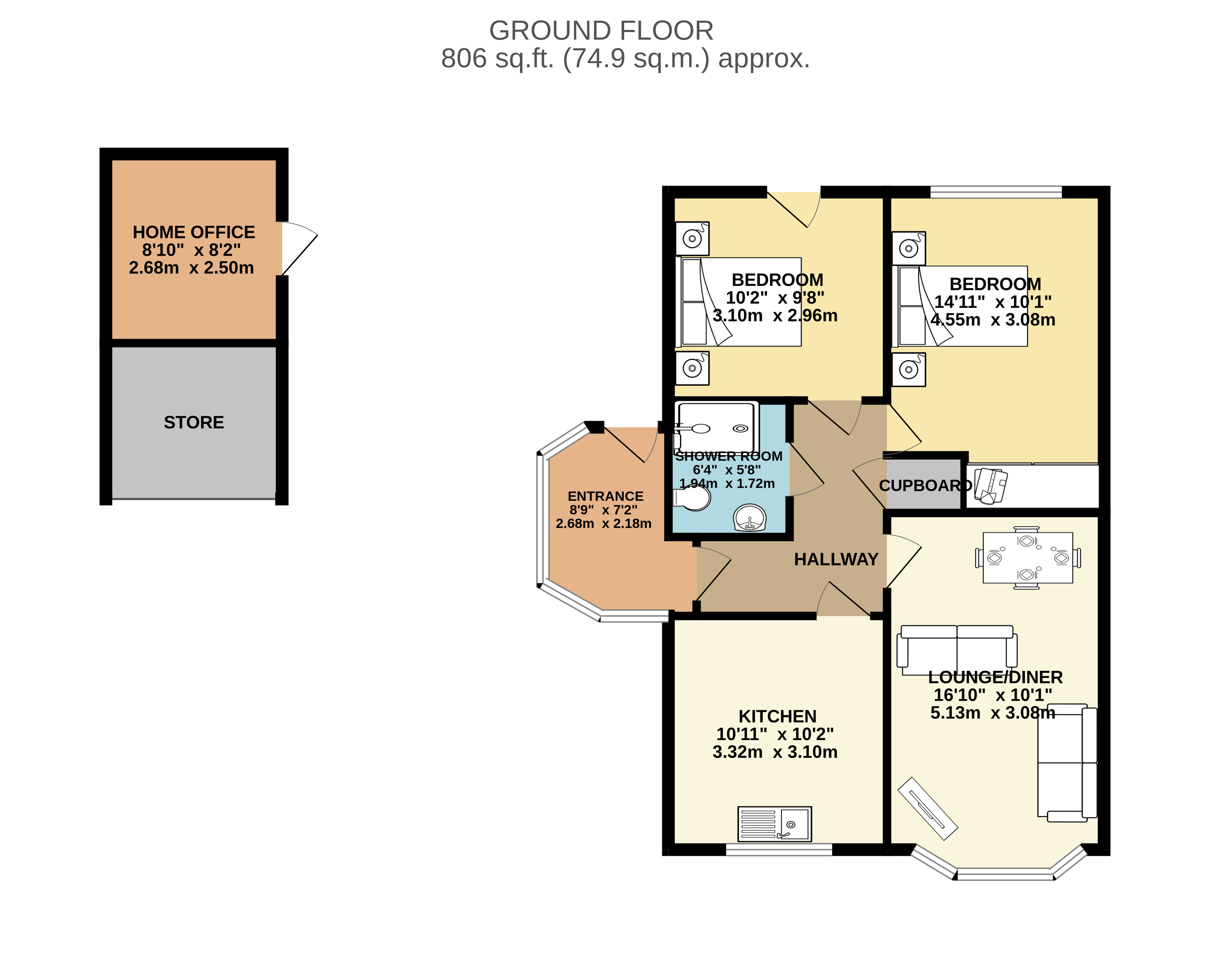 4, Mill Court, East Yorkshire floorplan