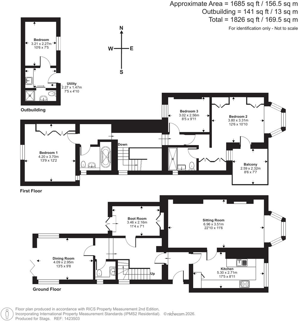 2 Limers, Lower Cleave, Bideford floorplan
