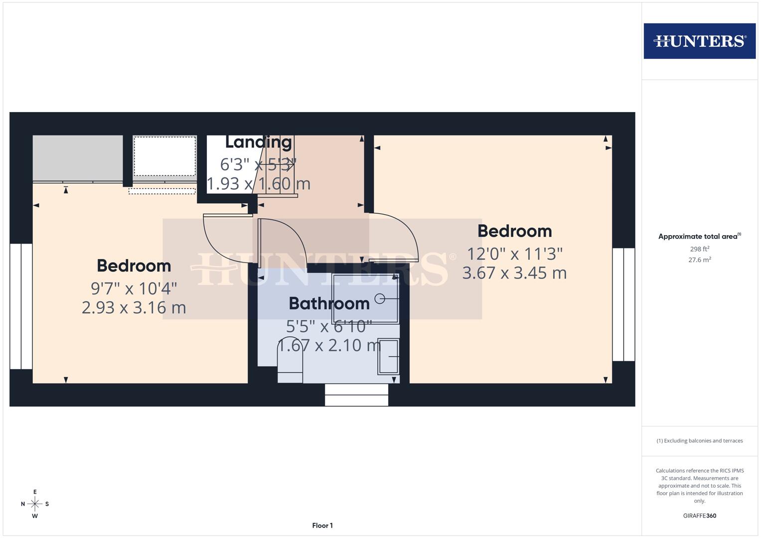 29, Rosewood Close, Bridlington floorplan