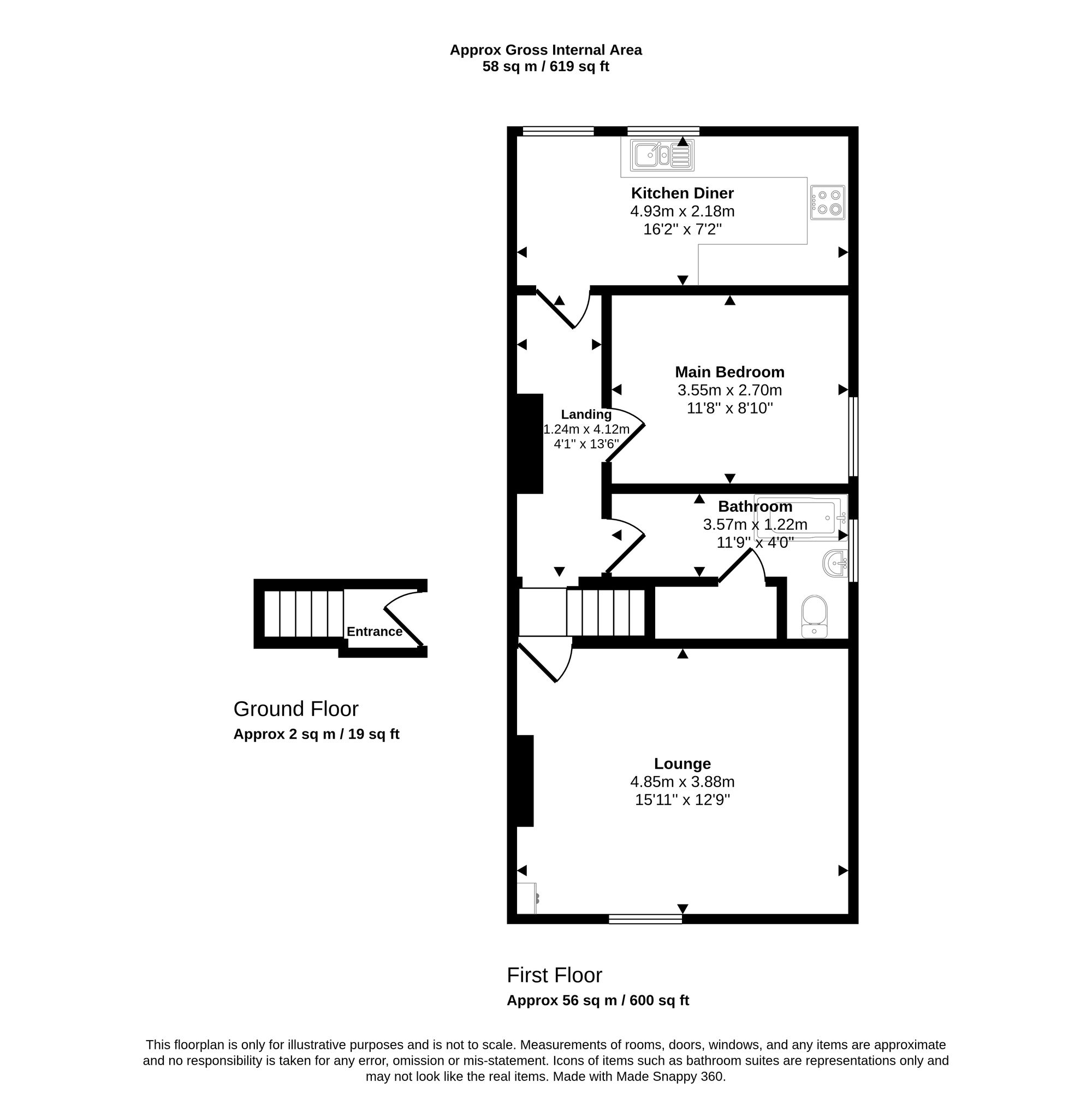 229b Ormskirk Road, Wigan floorplan