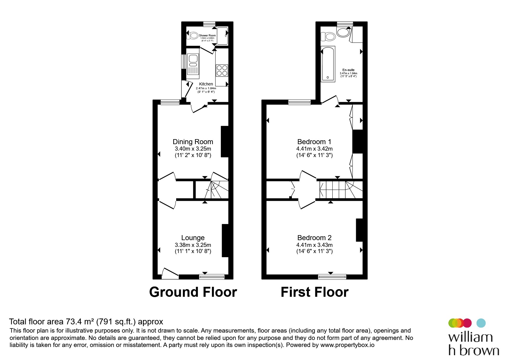 146, Victoria Street, Grantham floorplan