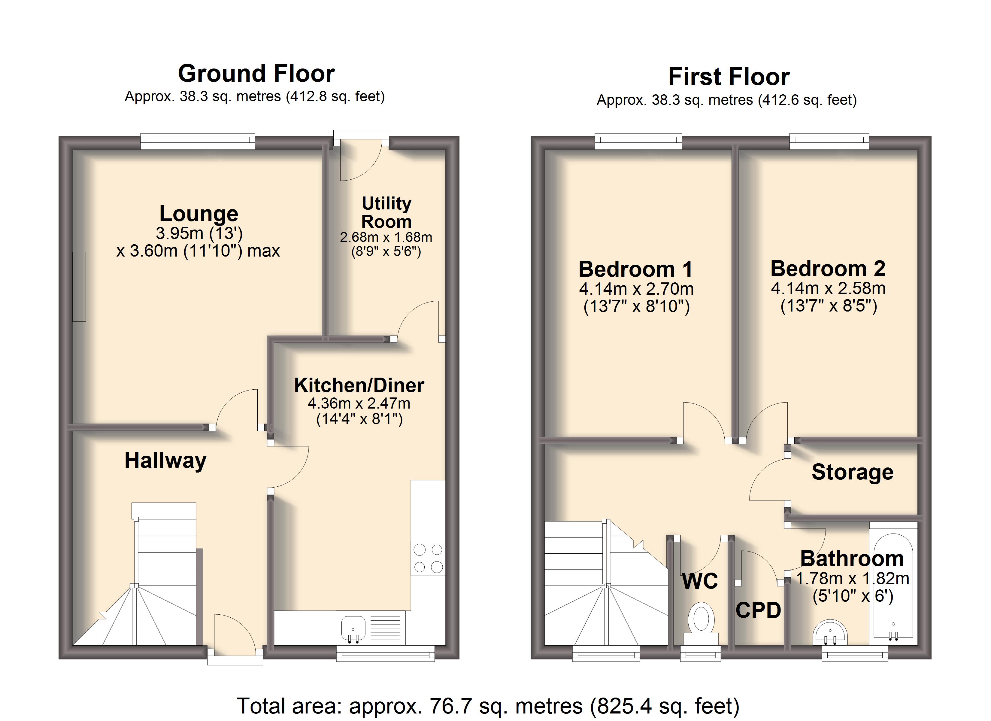 2 Bedrooms Terraced house for sale in Erskine Crescent, Sheffield S2