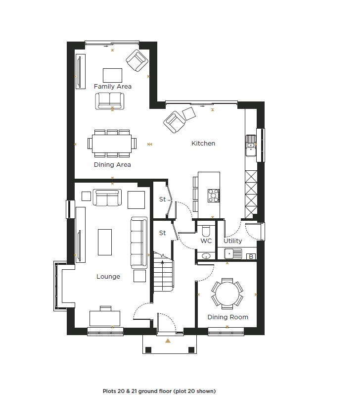 Sage Drive, Ickford floorplan