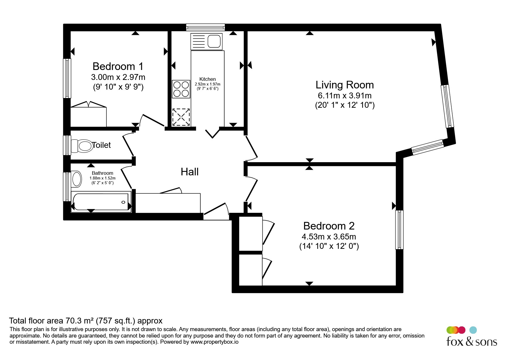 15, Coppets Wood, Fontwell Close, Littlehampton floorplan