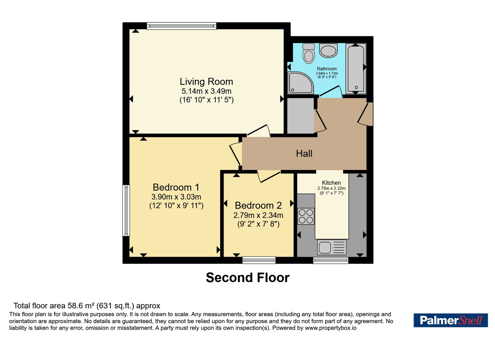 Florence Road, Dorset floorplan