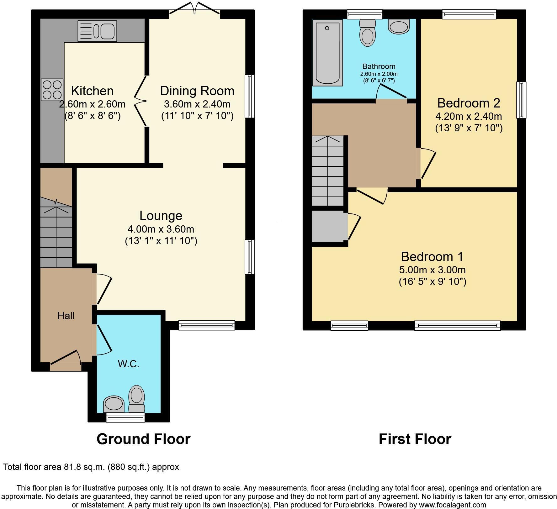 29, Crowland Road, Manchester floorplan