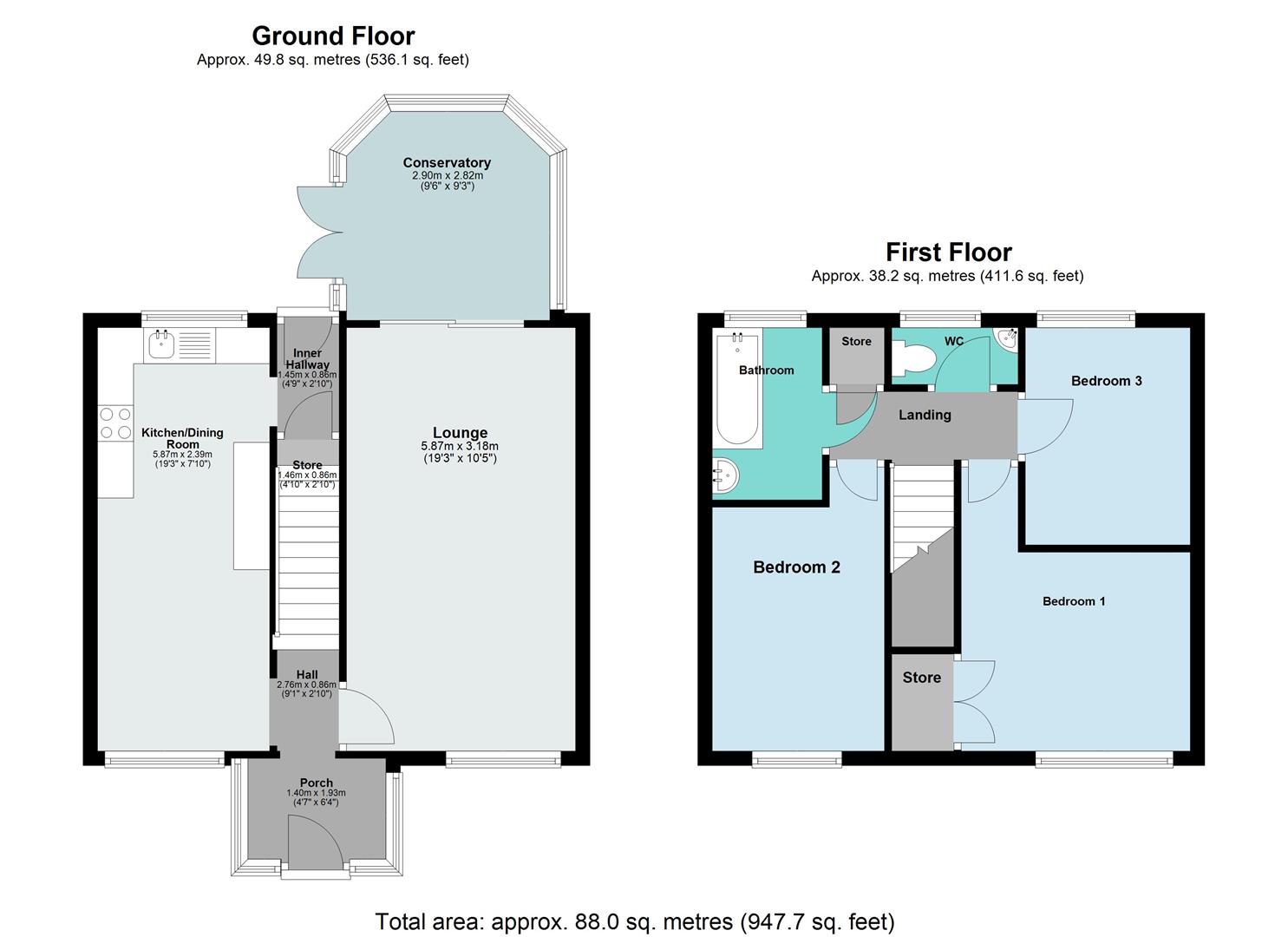 99, Maytree Close, Birmingham floorplan