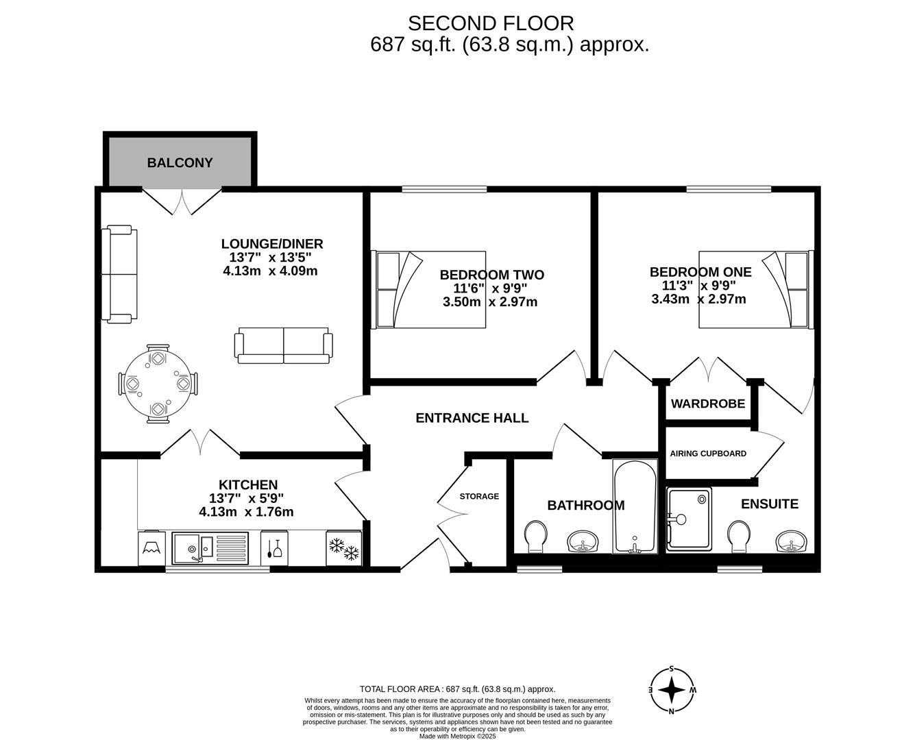12 Queensgate, Lincoln Street, Swindon floorplan