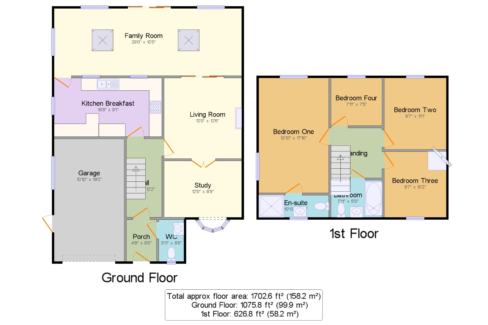 4 Bedrooms Semi-detached house for sale in Ashes Road, Cressing, Braintree CM77