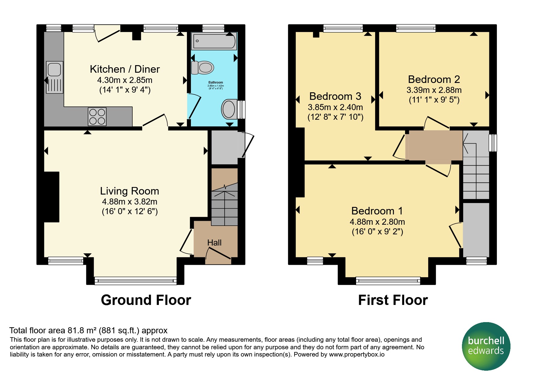 12, New Road, Nottingham floorplan