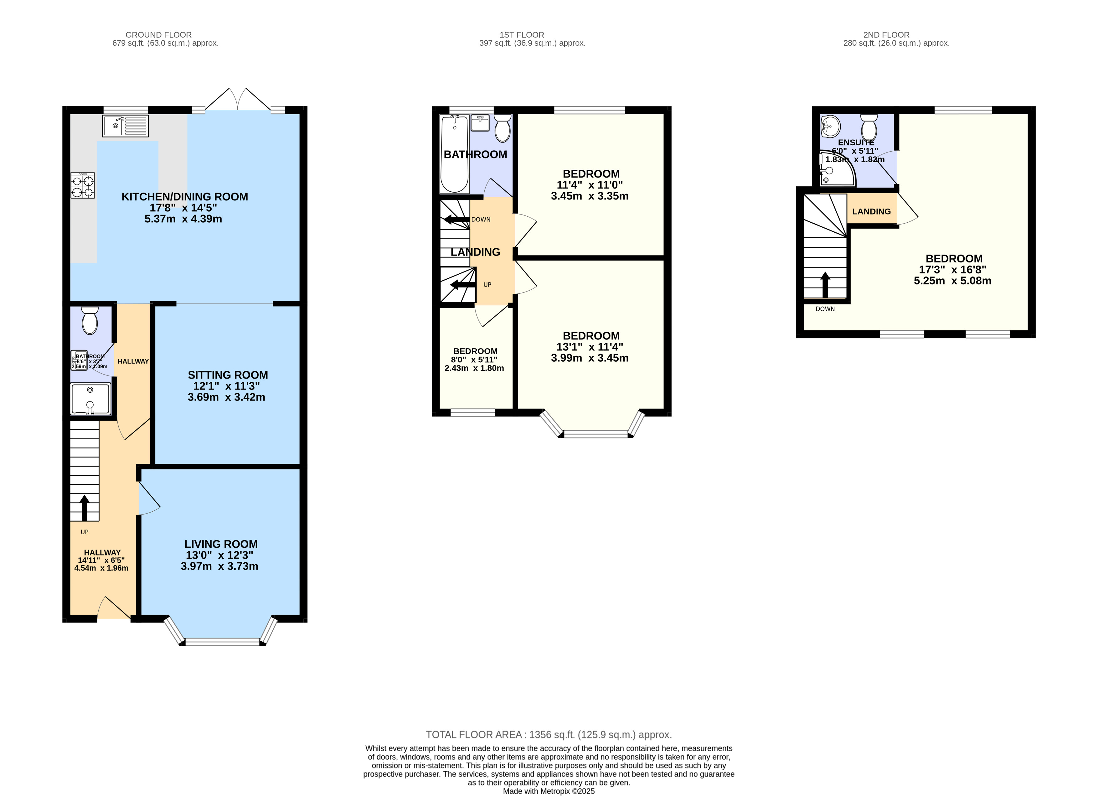 74, Greenland Crescent, Southall floorplan