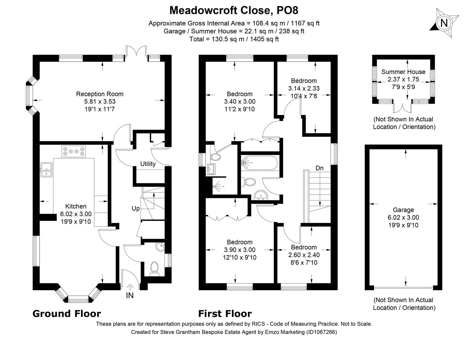 4 bed detached house for sale in Ashington Close, Longwood Avenue, Cowplain, Waterlooville PO8