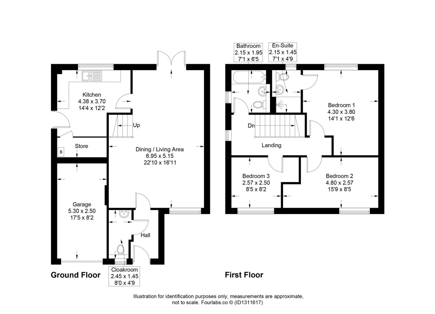 19, Coater Road, Glenrothes floorplan