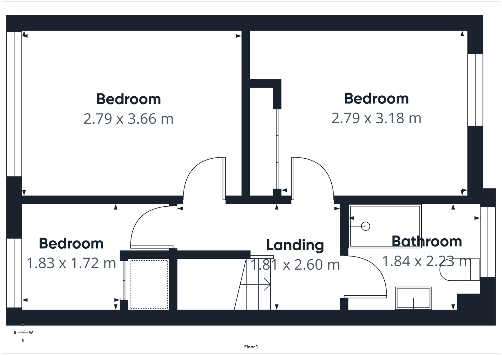 21, Churchill Way, Mitcheldean floorplan