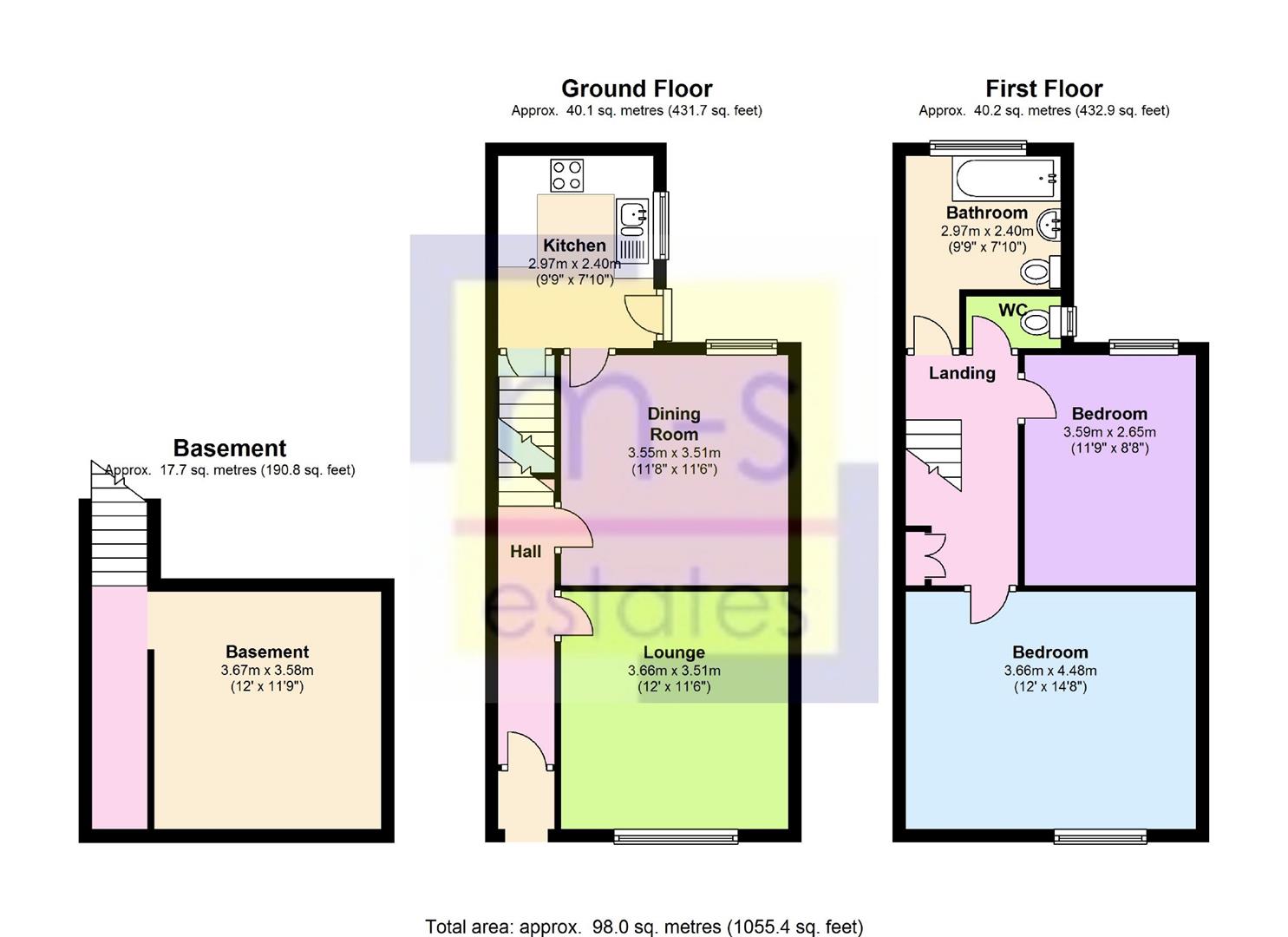 2 Bedrooms Detached house to rent in Cycle Road, Lenton, Nottingham NG7