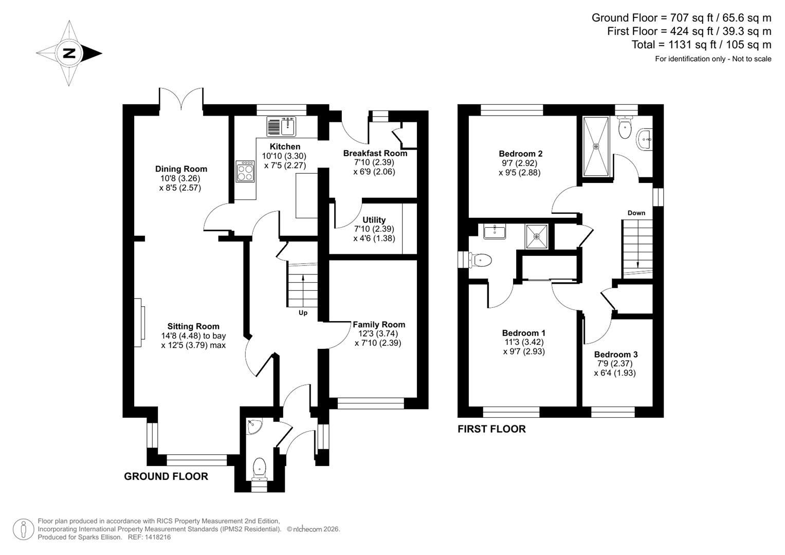 4, Poppyfields, Chandler's Ford floorplan