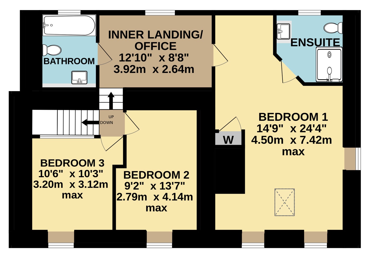 East Down Cottage,, Ashwater, Devon floorplan