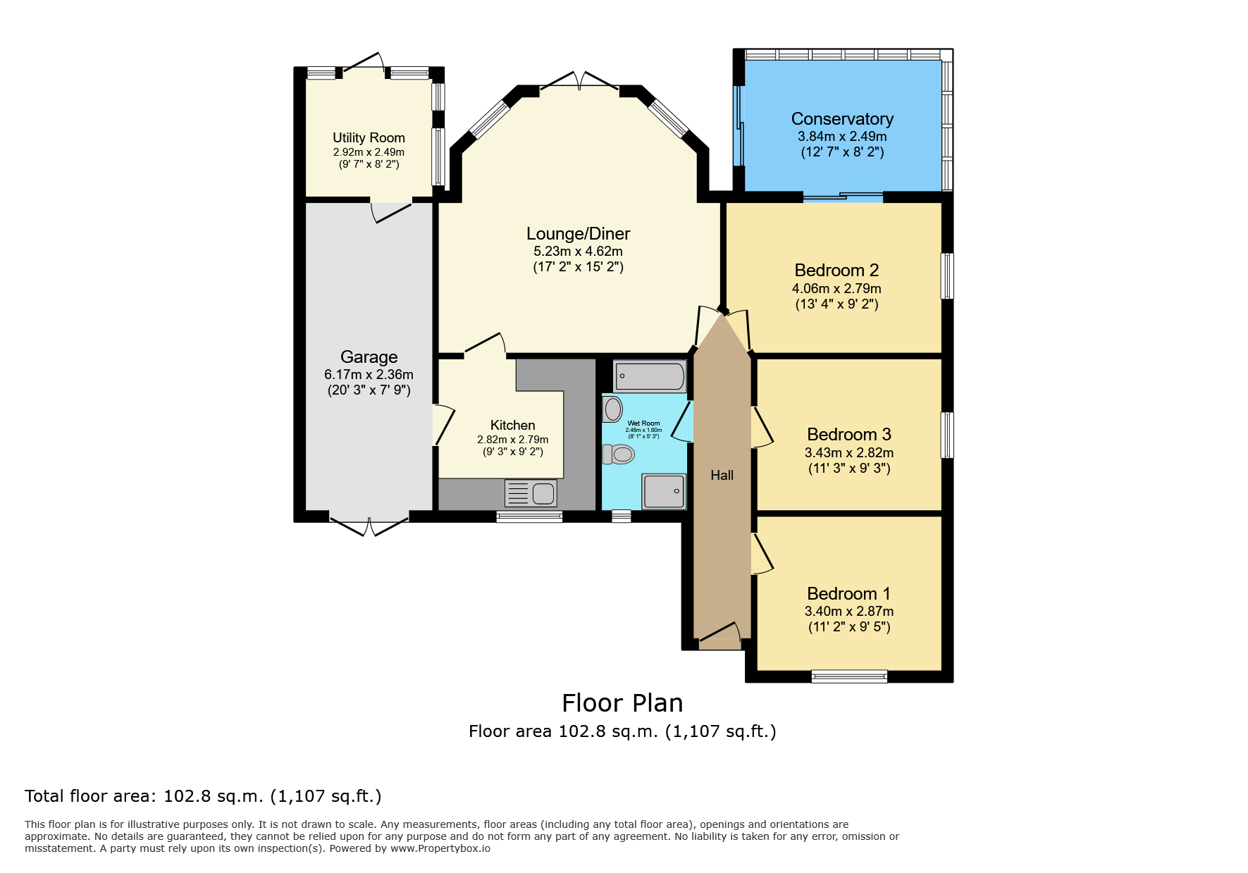 33, Taw View, Barnstaple floorplan